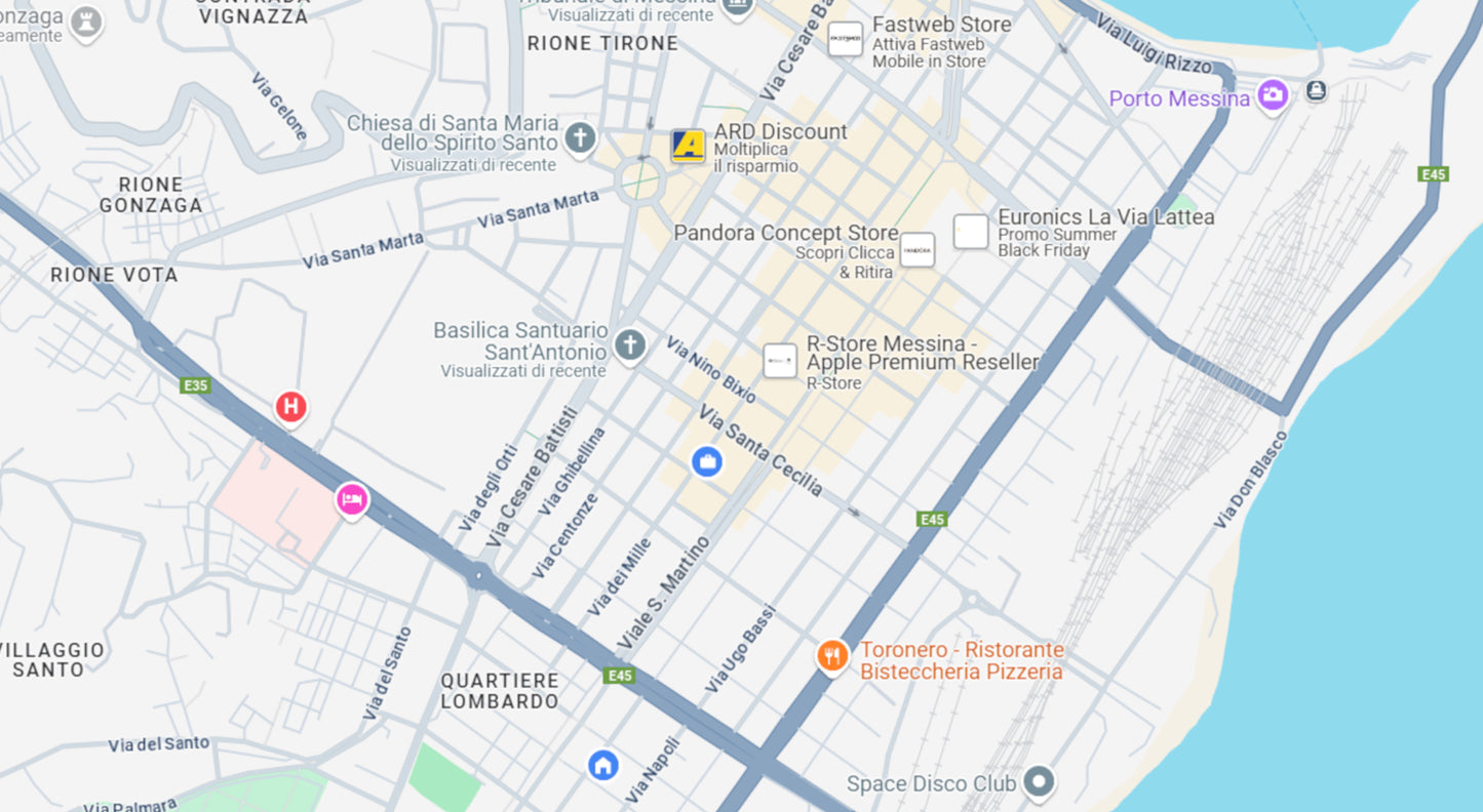 Messina Smart Map